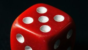 Lone Die Close-Up
