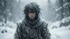 Lone in Snow