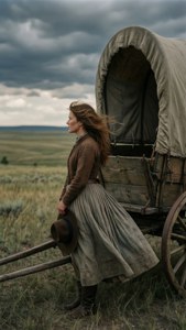 Lone Pioneer Woman