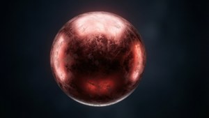 Lone Red Orb
