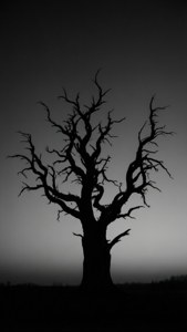 Lone Tree Silhouette