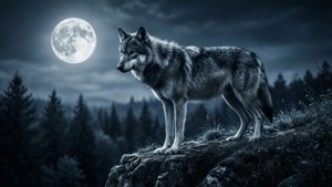Lone Wolf Moon