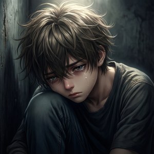 Lonely Boy in Shadows