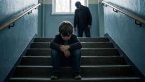 Lonely Child After School