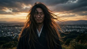 Long Hair Silhouette