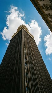 Looking Up at Tower