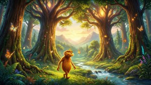 Lorax Walking in Valley