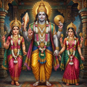 Lord with Consorts