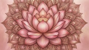Lotus Mandala Pink