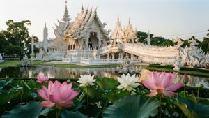 Lotus Pond at White Temple