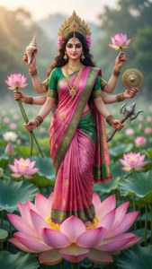 Lotus Standing Durga