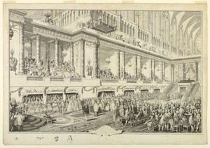 Louis XVI of France Taking the Oath at His Coronation