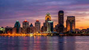 Louisville Skyline Twilight