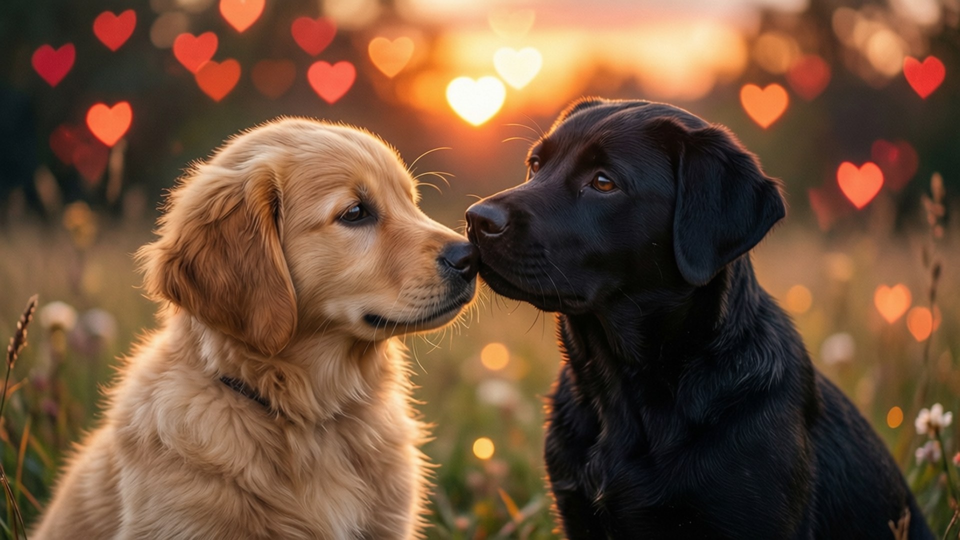 Love at First Sniff by Wallpapers.art Studio