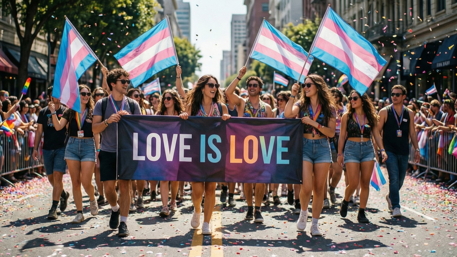 Love Is Love March by Wallpapers.art Studio