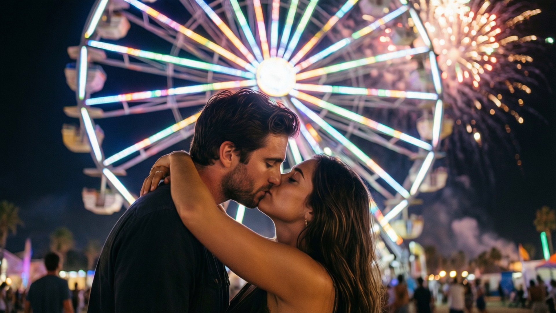 Love on the Wheel by Wallpapers.art Studio
