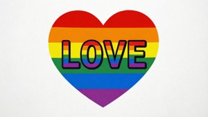 Love Pride Typography