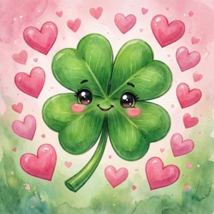 Love Shamrock Hearts