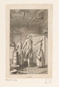 Lovelace flirt met de dochters van weduwe Sorlings