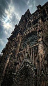 Low Angle Gothic Facade