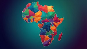 Low Poly Africa Map