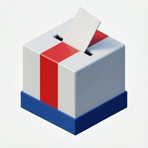Low-Poly Ballot Box