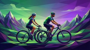 Low Poly Bike Ride