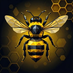 Low-Poly Bumble Bee