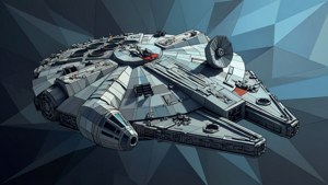 Low-Poly Falcon