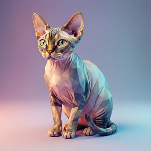 Low Poly Felines
