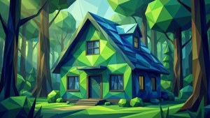 Low Poly Forest House