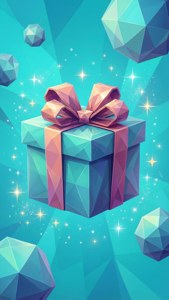 Low-Poly Gift Box