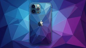 Low-Poly iPhone Geometric