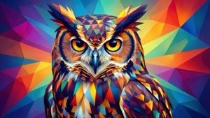 Low Poly Owl