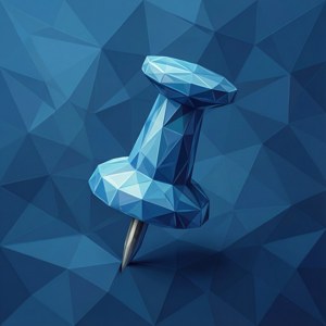 Low Poly Pin