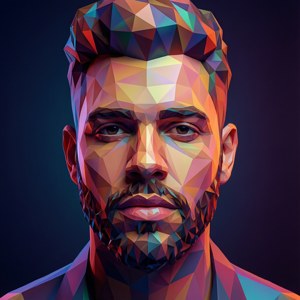Low-Poly Portrait