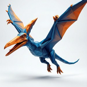 Low-Poly Pterodactyl