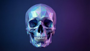 Low Poly Skull