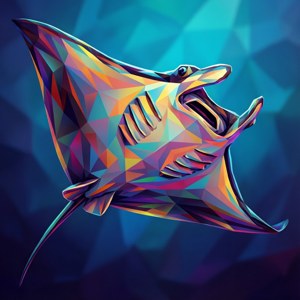 Low-Poly Stingray