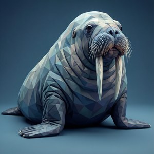 Low-Poly Walrus
