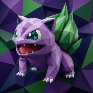 Low-Poly Weezing