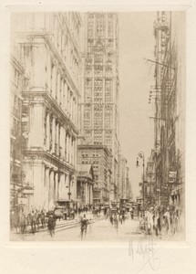 Lower Broadway, Down-Town New York