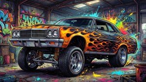 Lowrider Flame Gawx