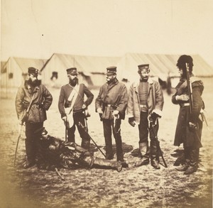 Lt. Col. Munro & Officers of the 39th Regiment.