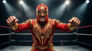 Lucha Hero Pose