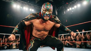 Lucha Libre Wrestler