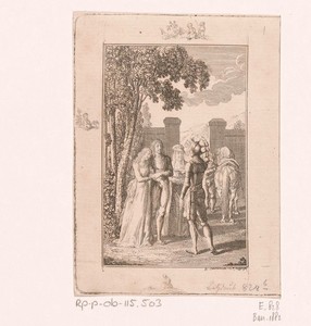Ludwig vraagt Egbert wat hij tegen Bertha moet zeggen