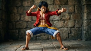 Luffy Fighting Stance