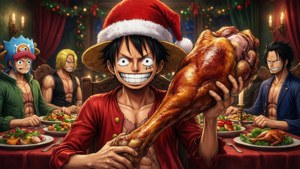 Luffy's Christmas Feast