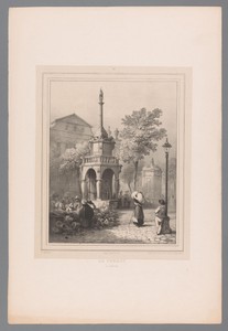 Luikse perroen met fontein